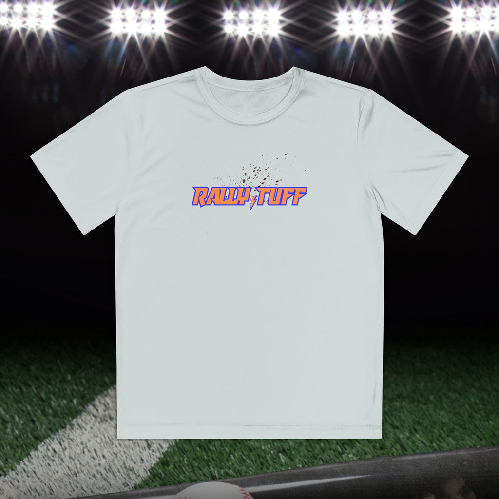 Rally TUFF “Head First Energy” Youth Athletic Tee