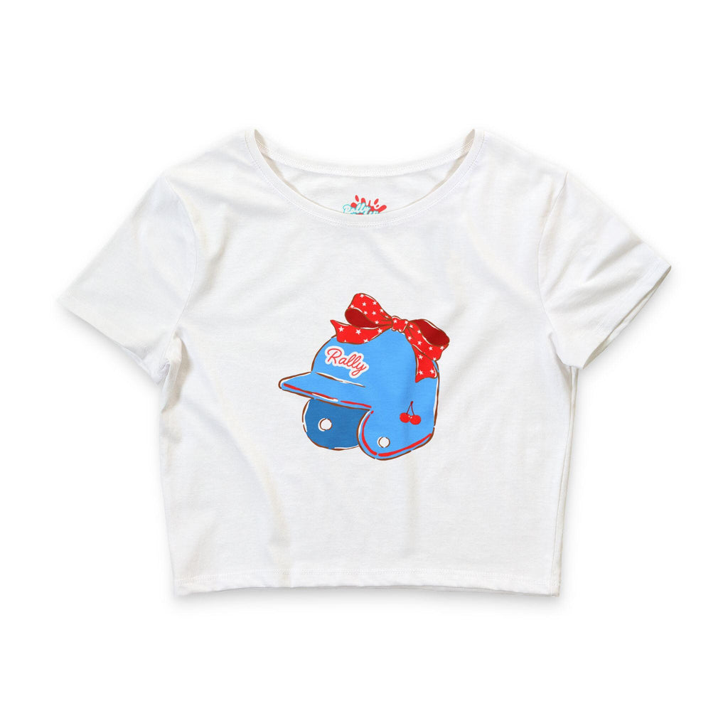 Rallyball USA Crop Tee, by Rally Republic