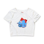 Rallyball USA Crop Tee, by Rally Republic