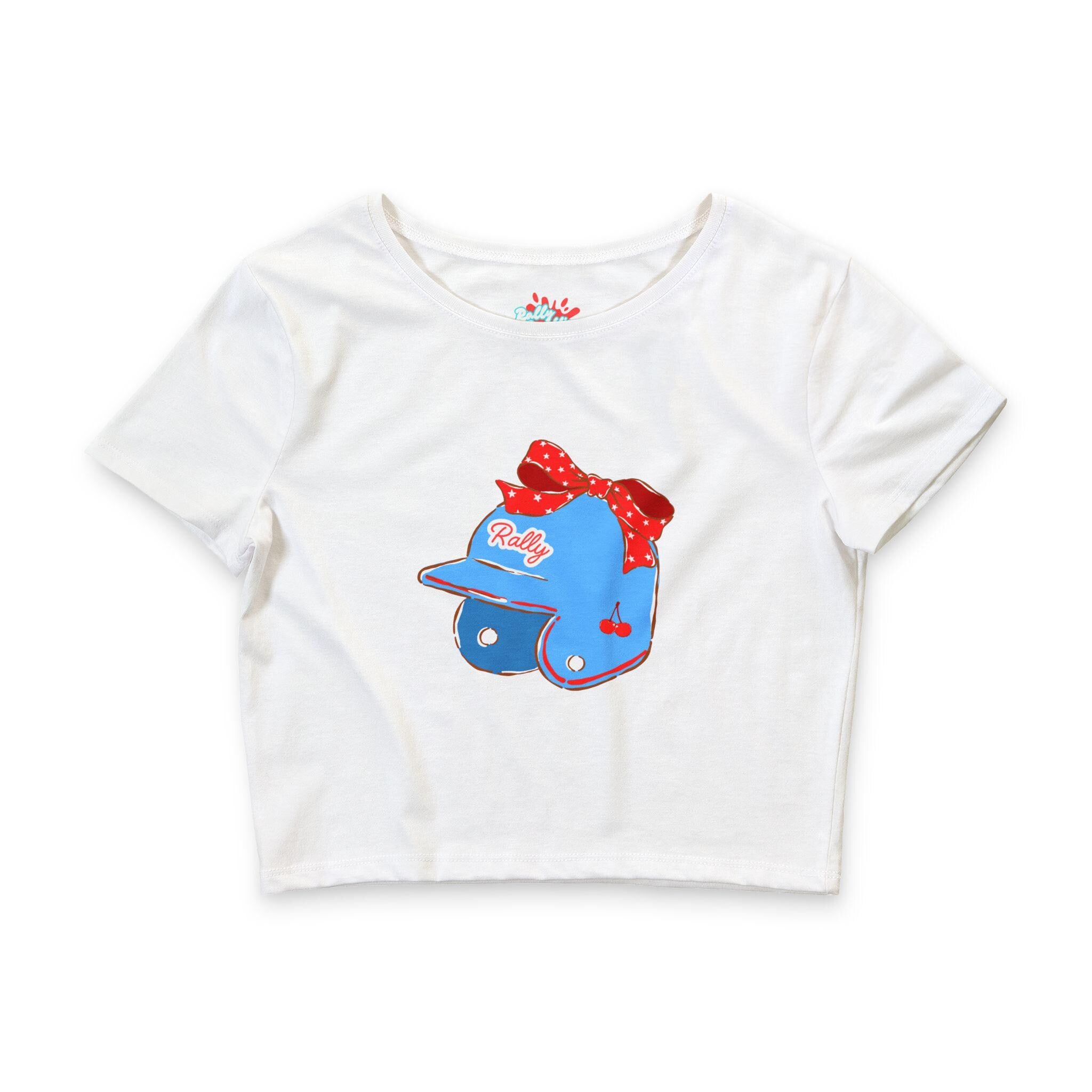 Rallyball USA Crop Tee, by Rally Republic