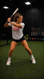 RallyGirl Softball Club Ladies Competitor Tee, by Rally Republic