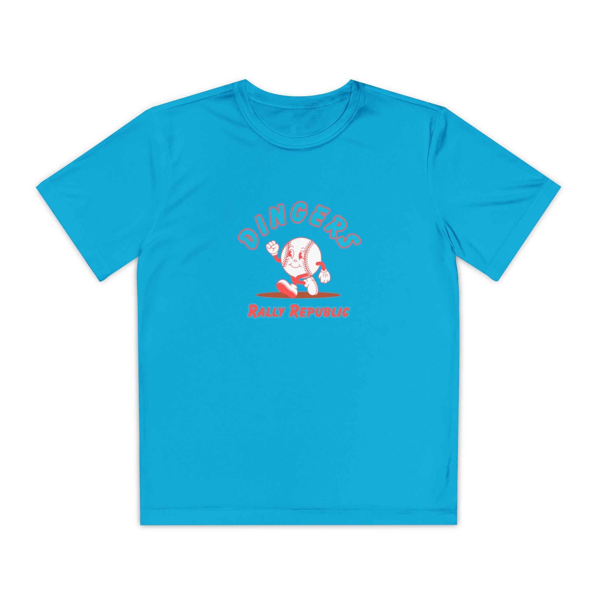 Dingers Youth Competitor Tee, by Rally Republic