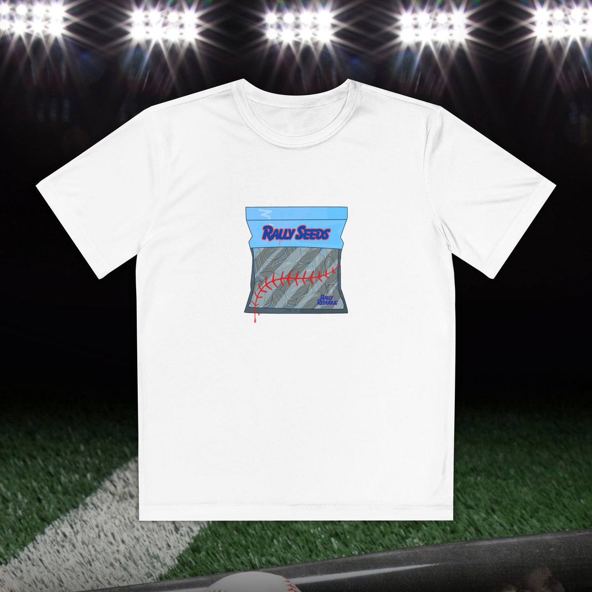 Pass The Rally Seeds Boy’s Athletic Tee