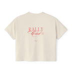 Rally Club Baseball Women's Boxy Tee, by Rally Republic