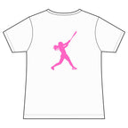 Rally Girl Signature Hitter Performance V-Neck Tee, by Rally Republic