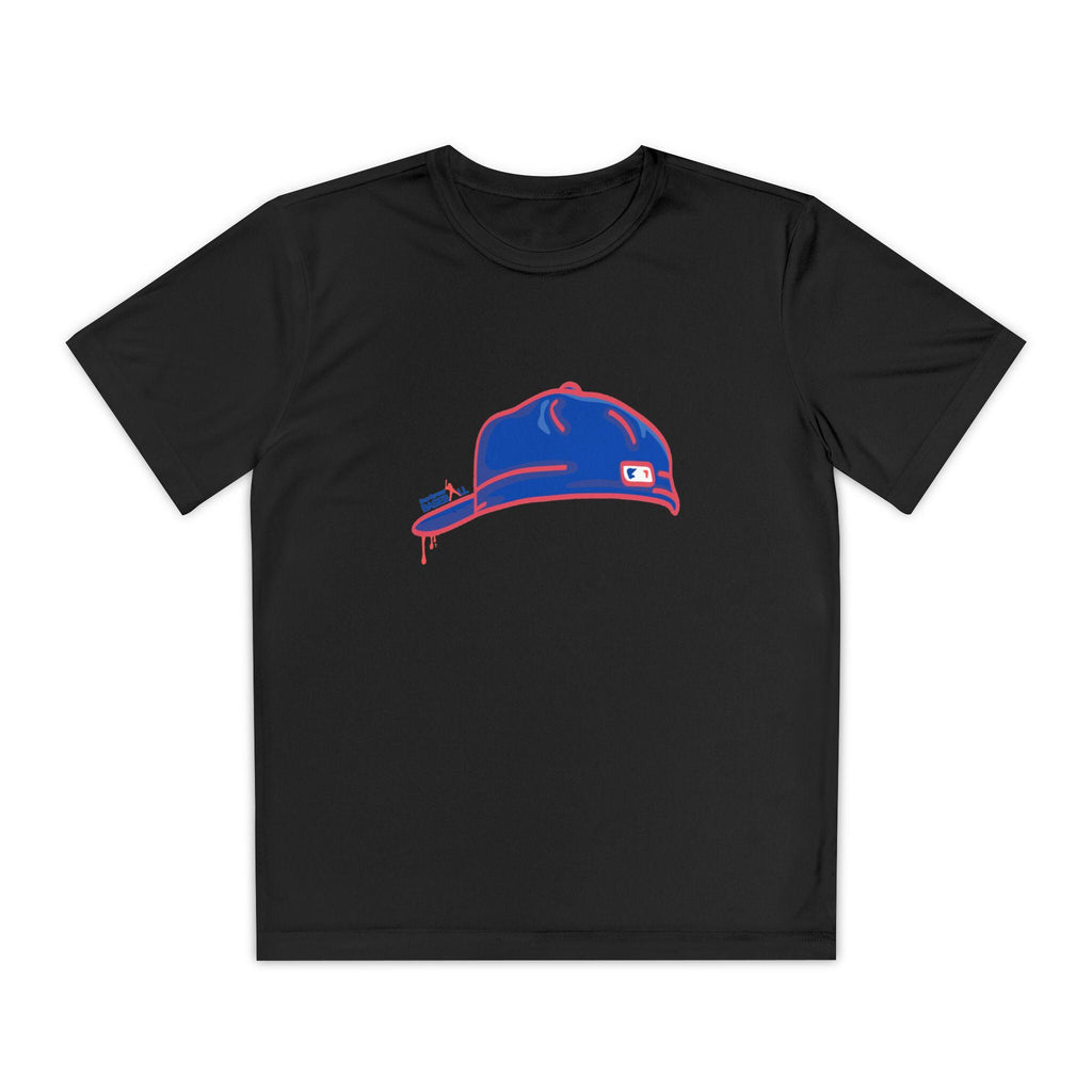 Backwards Rally Cap Youth Competitor Tee, by Rally Republic