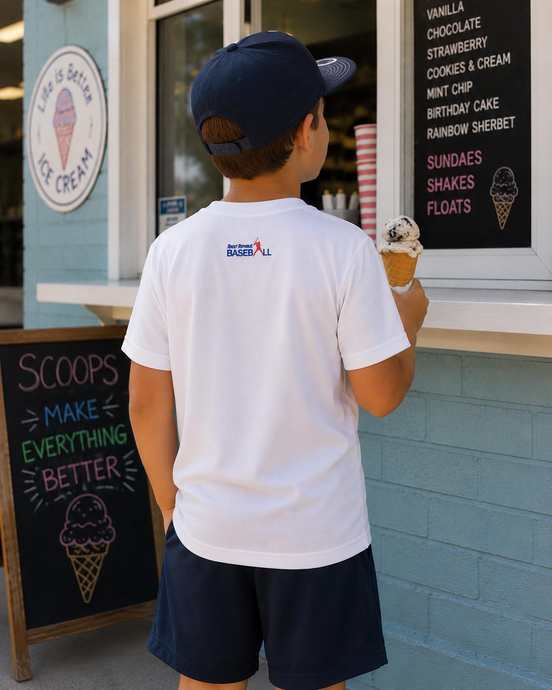 Ballboy Youth Competitor Tee, by Rally Republic