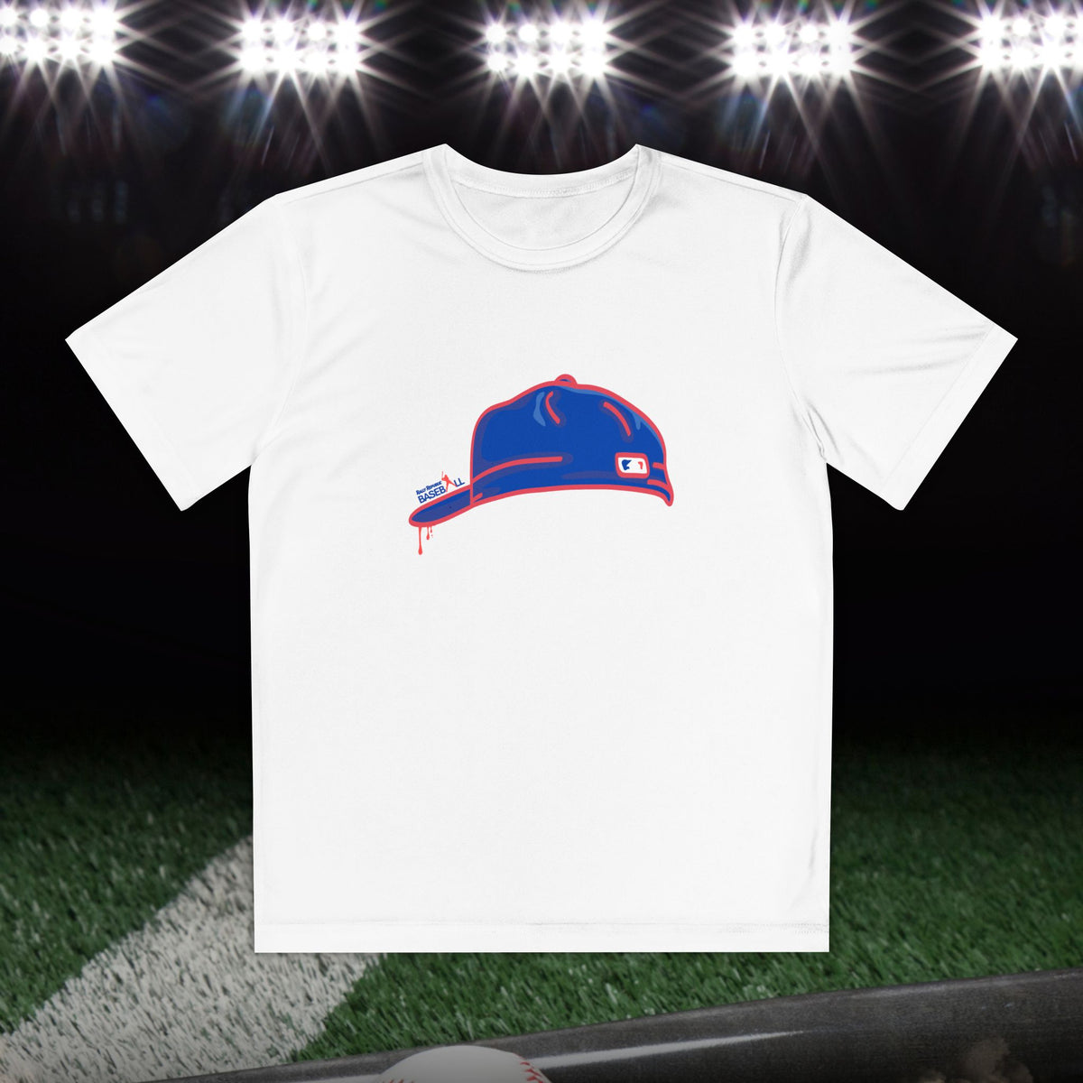 Backwards Rally Cap Boy’s Athletic Tee