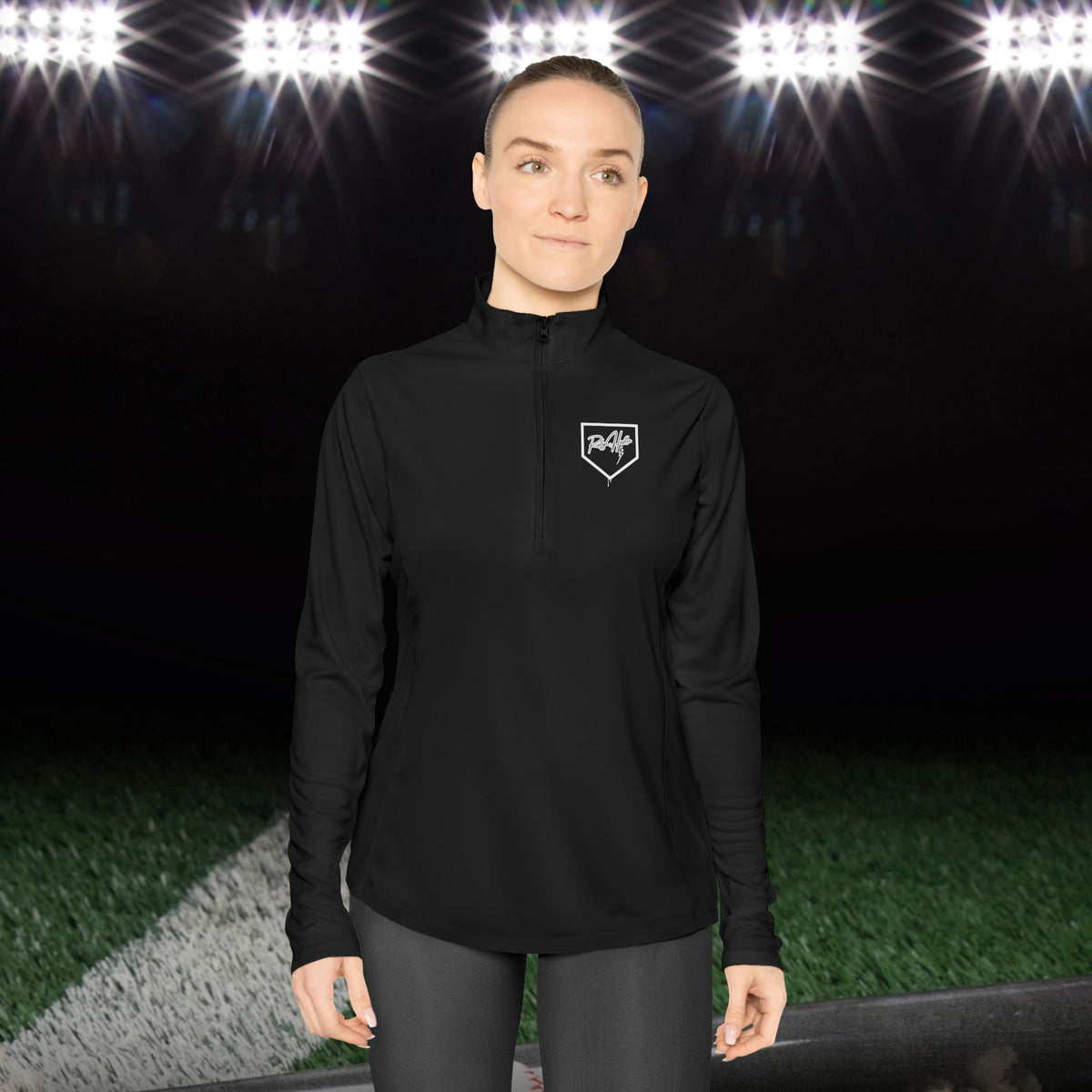 Rally Hustle Women’s Quarter-Zip Athletic Pullover