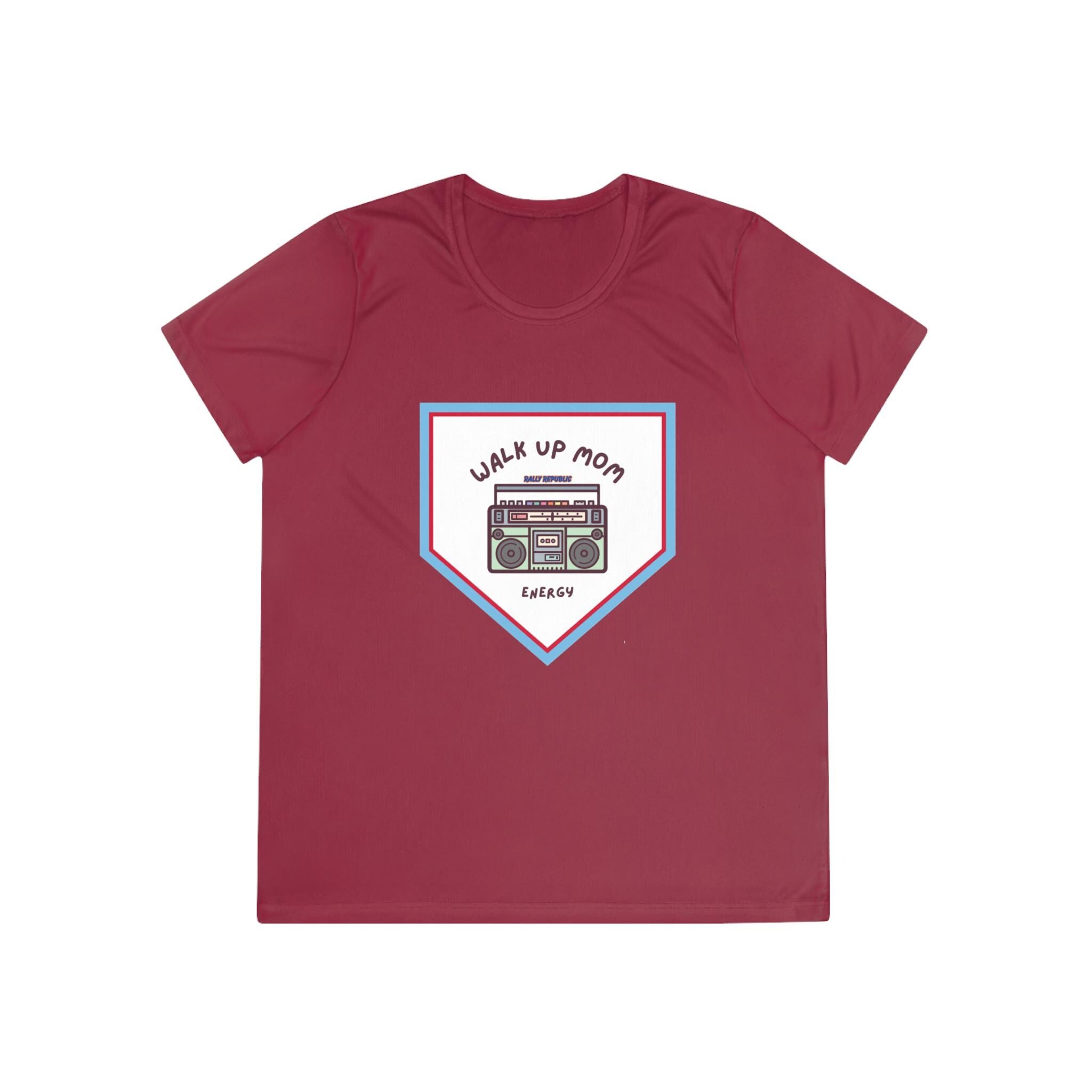 Walk Up Mom Energy Ladies Competitor Tee, by Rally Republic