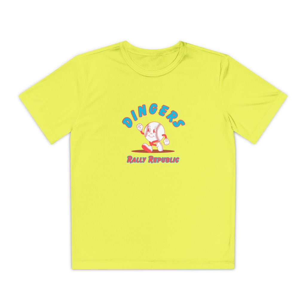 Dingers Youth Competitor Tee, by Rally Republic