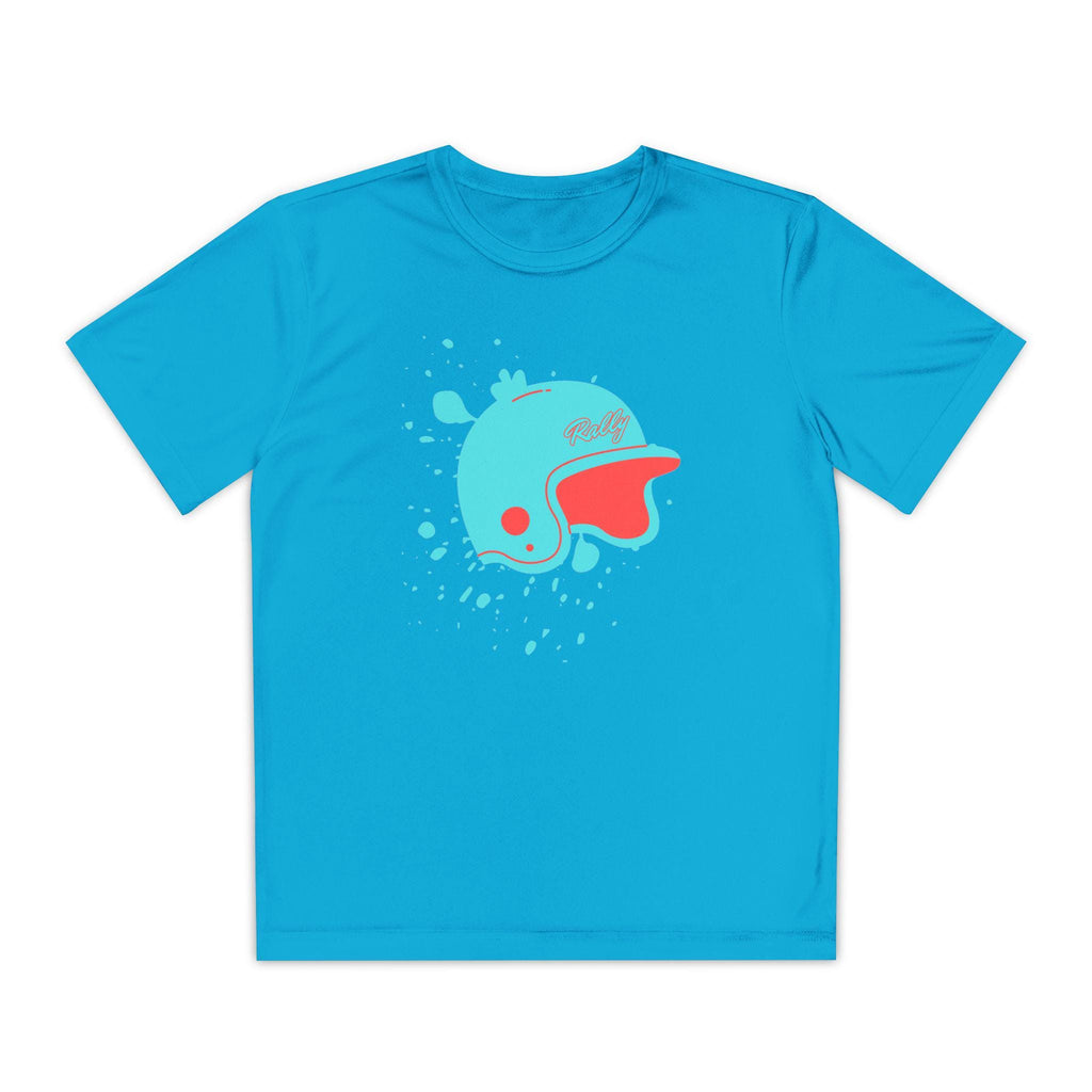 Rally Helmet Youth Competitor Tee,  by Rally Republic