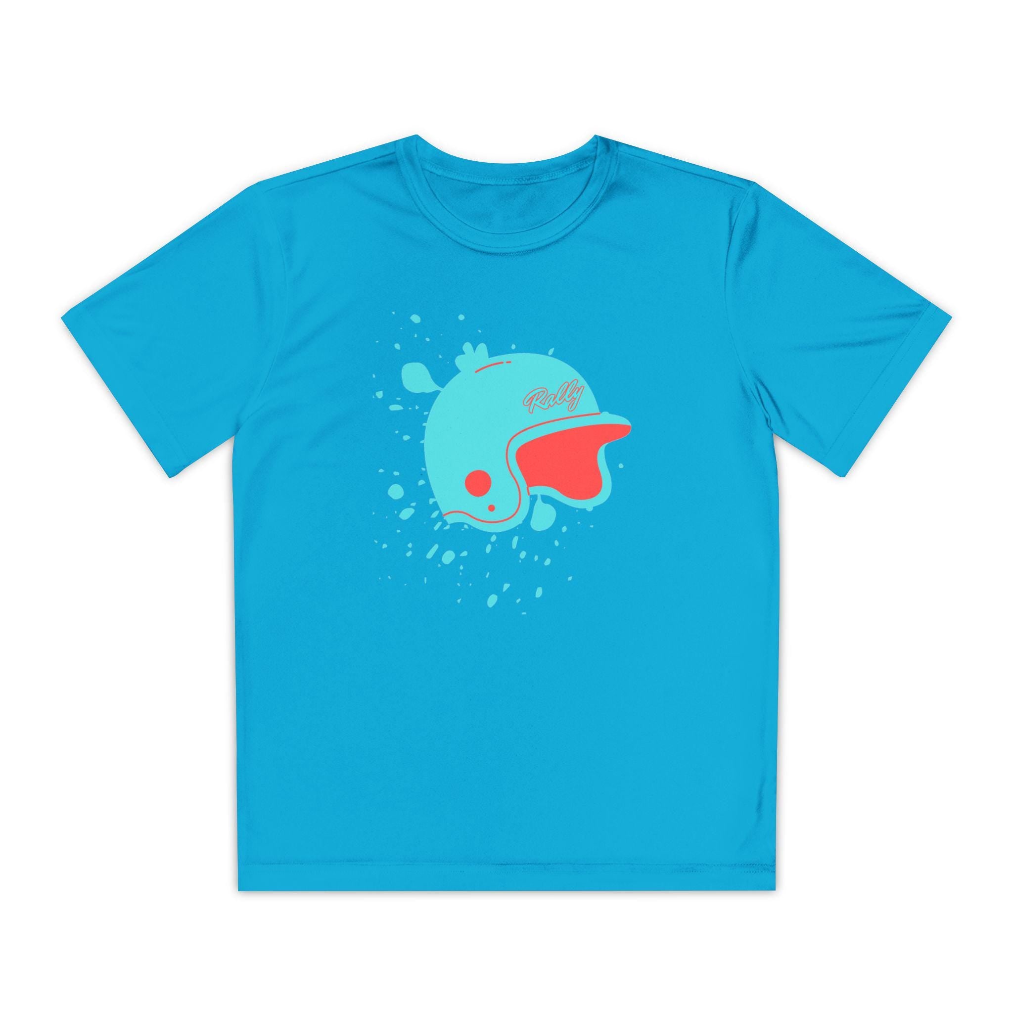 Rally Helmet Youth Competitor Tee,  by Rally Republic