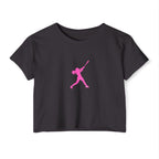 Rally Girl Signature Hitter Crop Top Tee, by Rally Republic