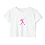 Rally Girl Signature Hitter Crop Top Tee, by Rally Republic