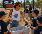 So Extra Rally Cap Crop Top, by Rally Republic