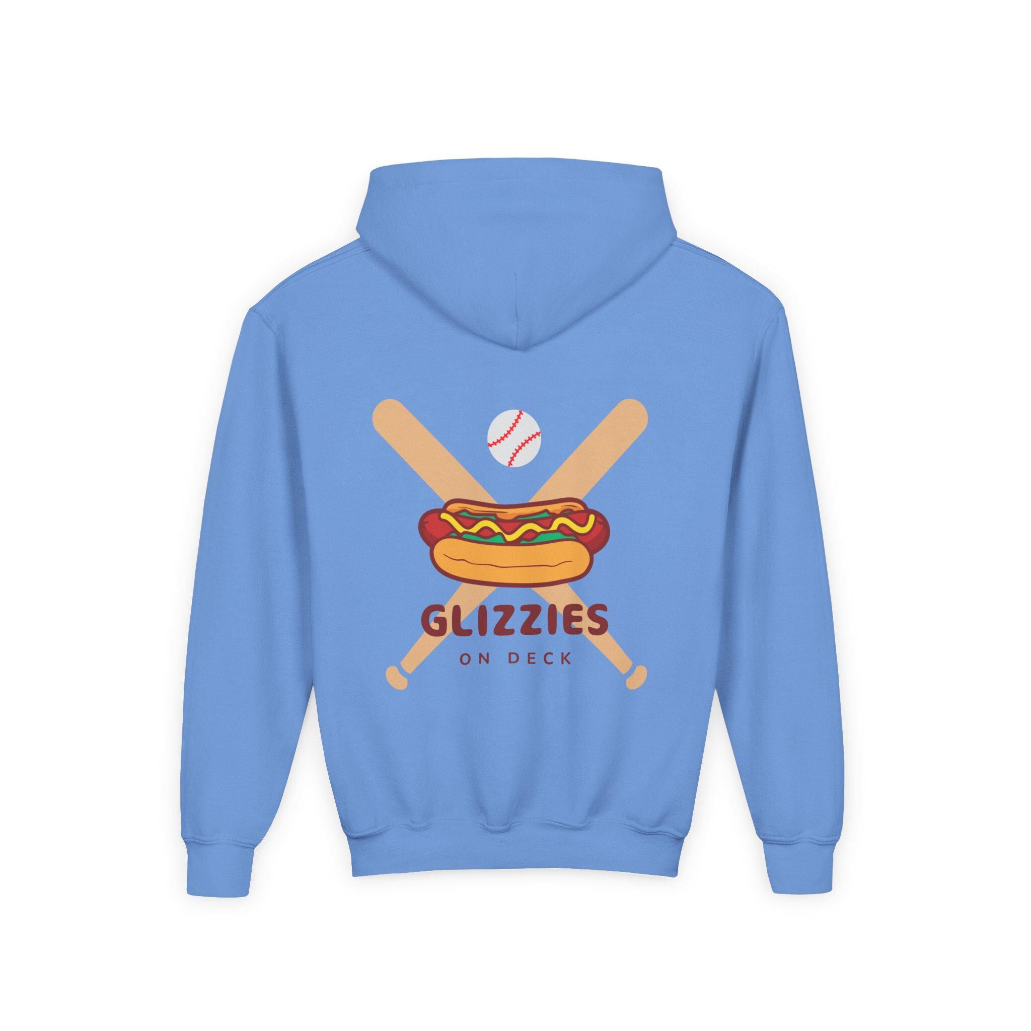 Glizzies On Deck Youth Hoodie, by Rally Republic
