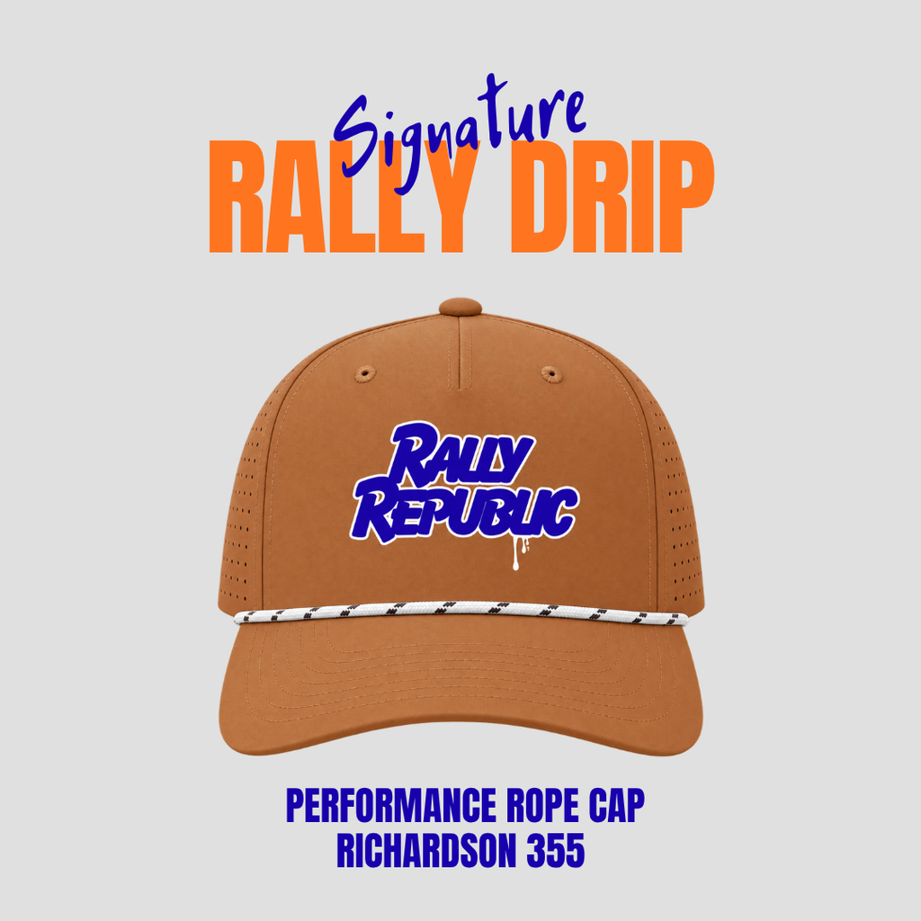 Rally Drip Performance Rope Ball Cap