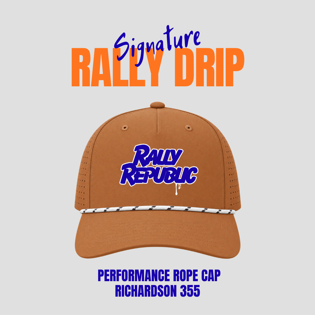 Rally Drip Performance Rope Ball Cap