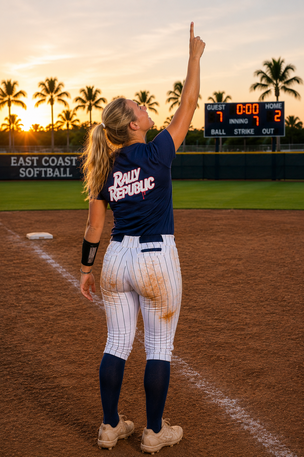 Dear Softball Women’s Athletic Tee