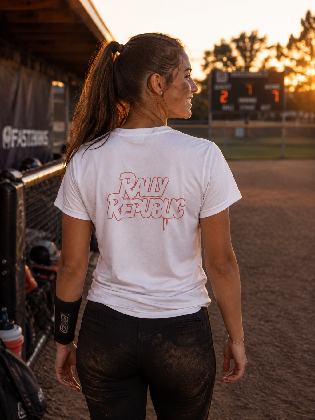 Dear Softball Women’s Athletic Tee