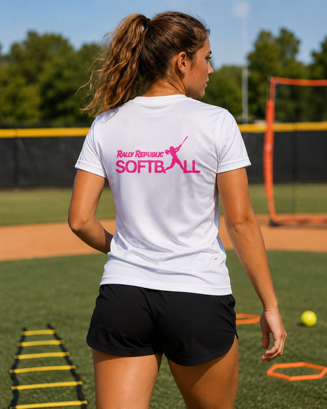 Rally Cap Women’s Athletic Tee