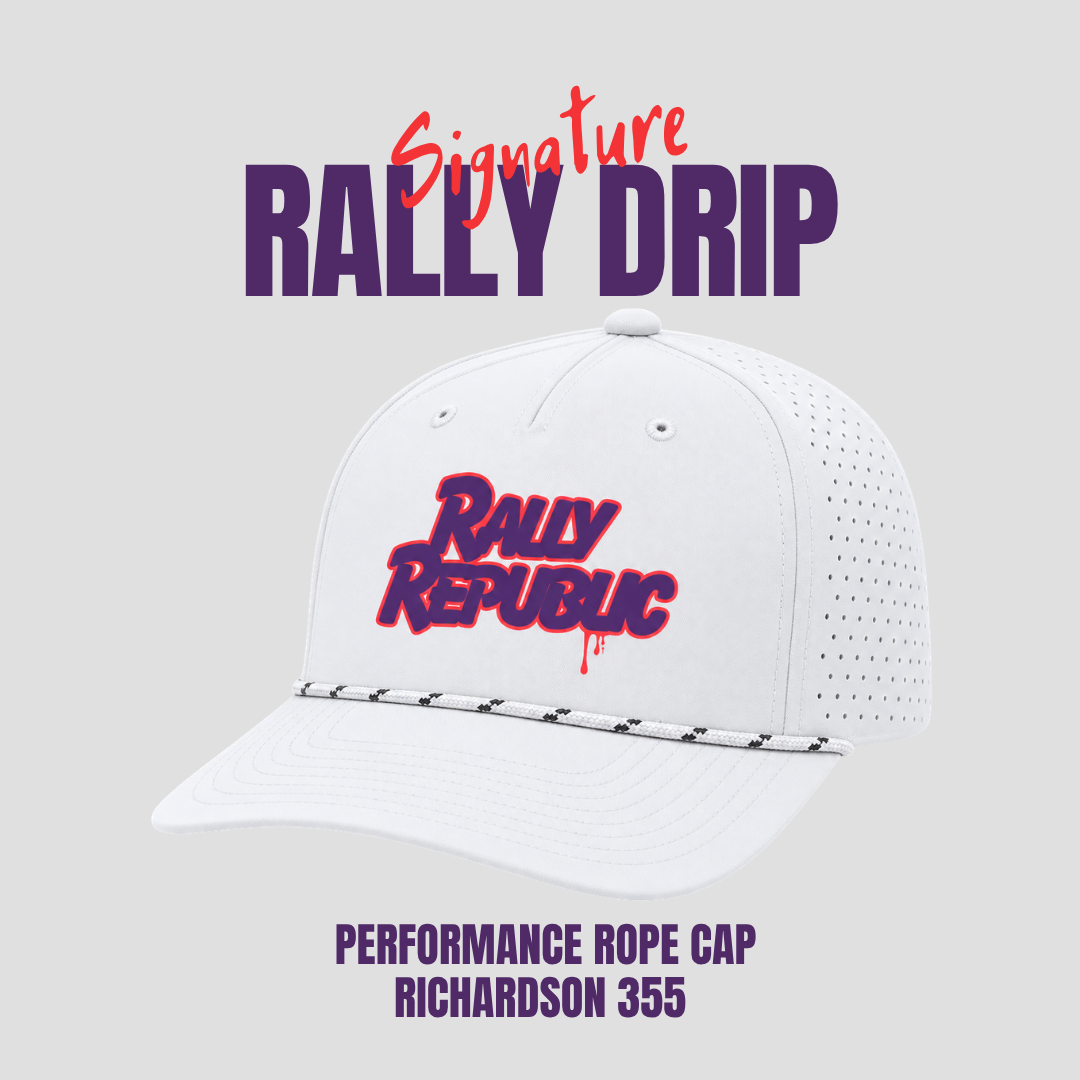 Rally Drip Performance Rope Ball Cap