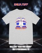 Rally TUFF “Head First Energy” Men’s Performance Tee