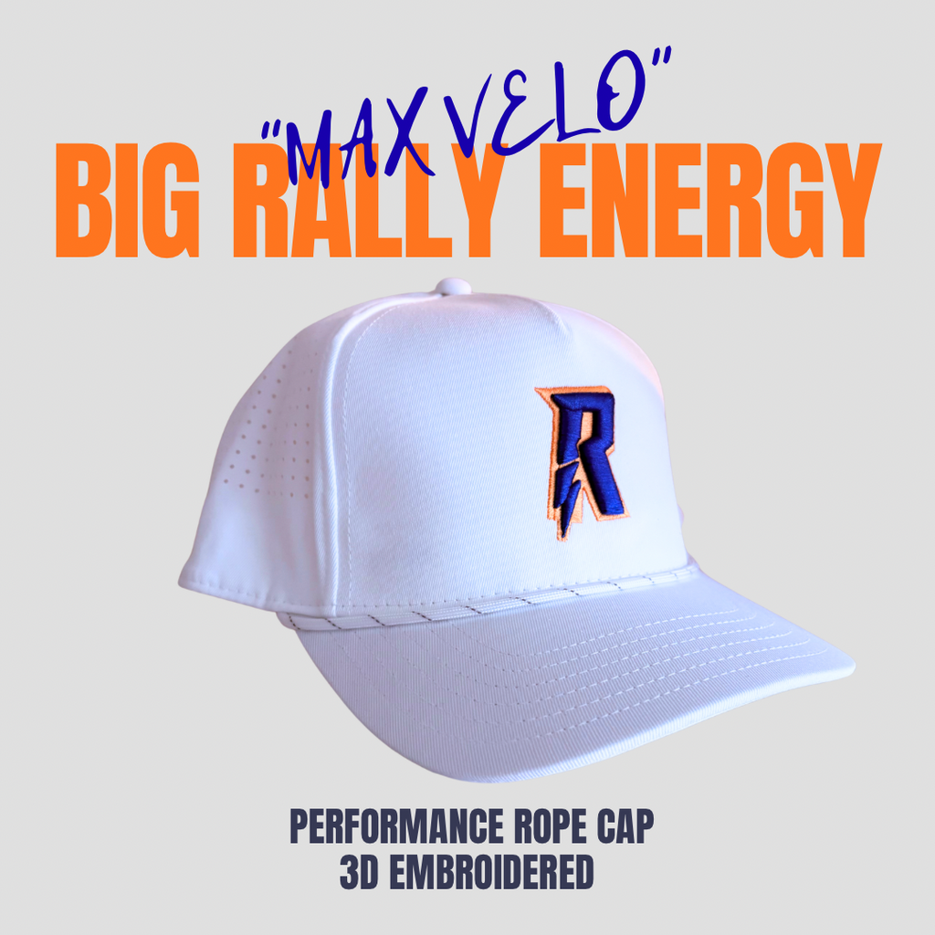 Rally Bolt “Max Velo” Embroidered Rope Cap
