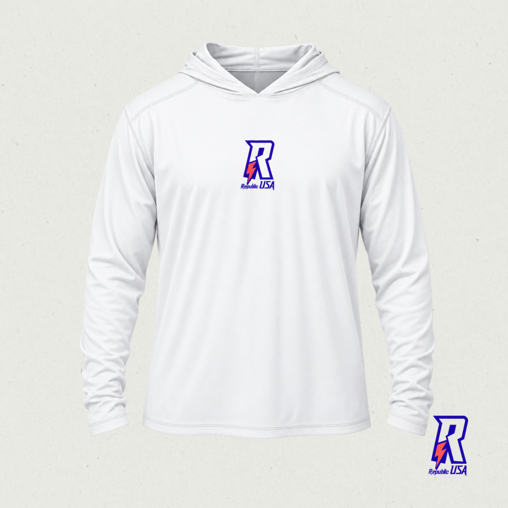 R-Bolt Script Lightweight Performance Hoodie (unisex)
