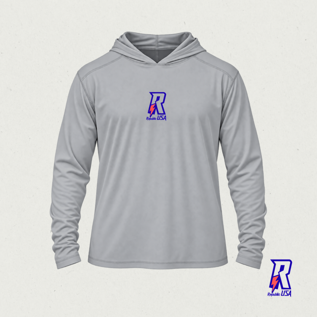 R-Bolt Script Lightweight Performance Hoodie (unisex)