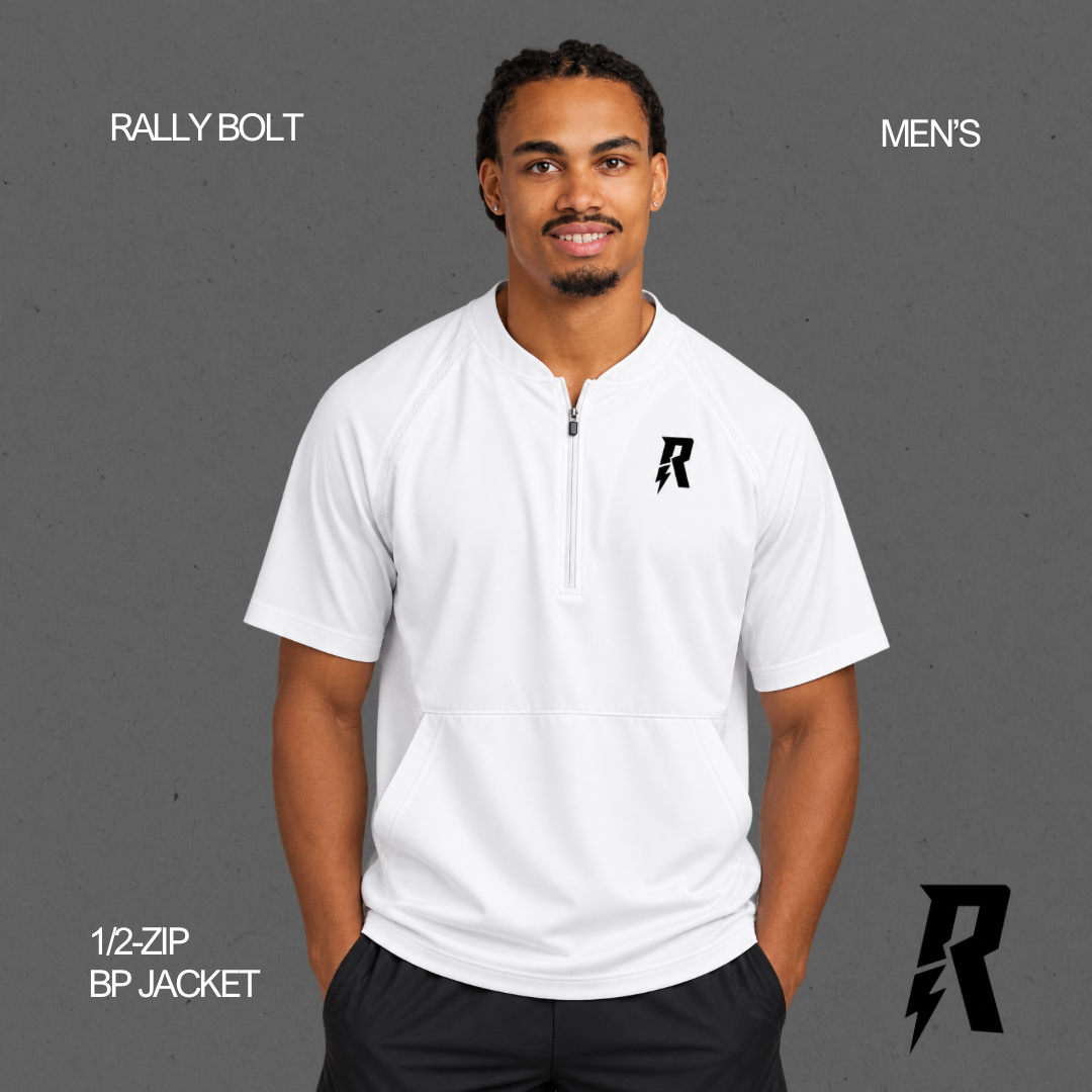 R-Bolt Men’s 1/2-Zip Short Sleeve BP Jacket