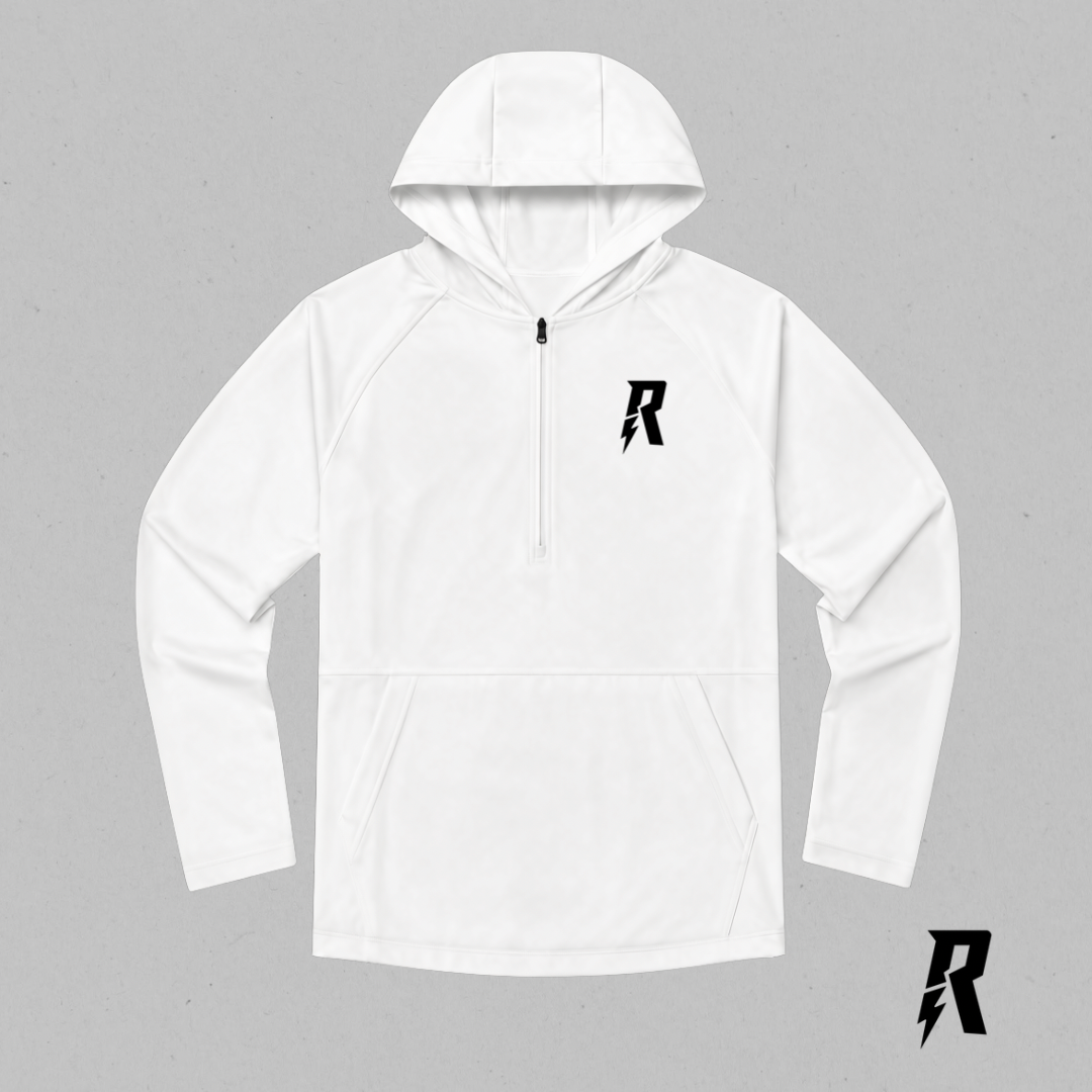 R-Bolt Men’s 1/2 Zip Hooded Gameday Jacket