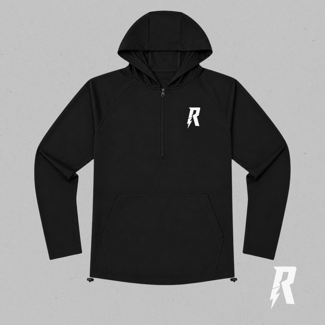 R-Bolt Men’s 1/2 Zip Hooded Gameday Jacket