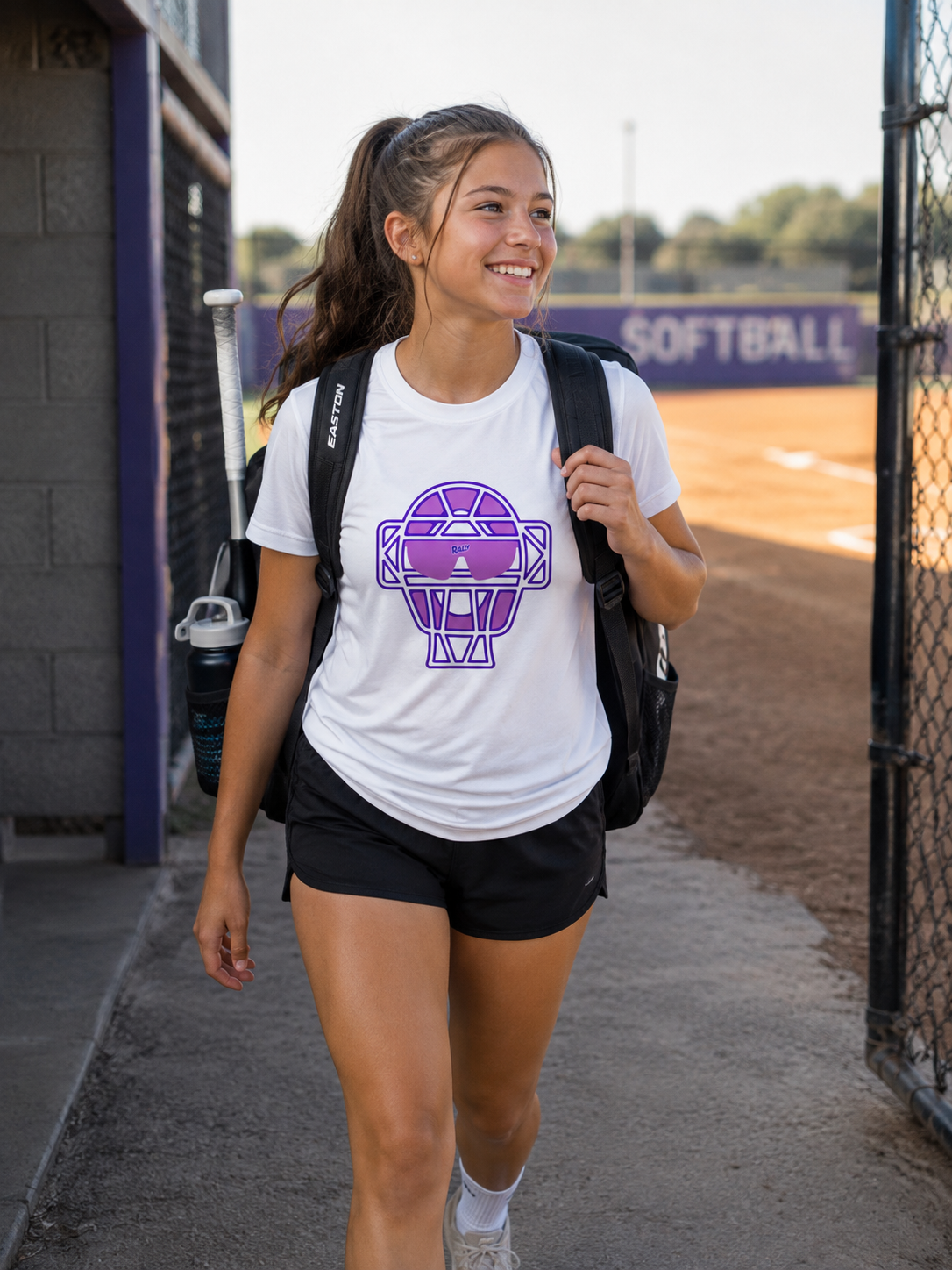 Catch The Rally Women’s Athletic Tee