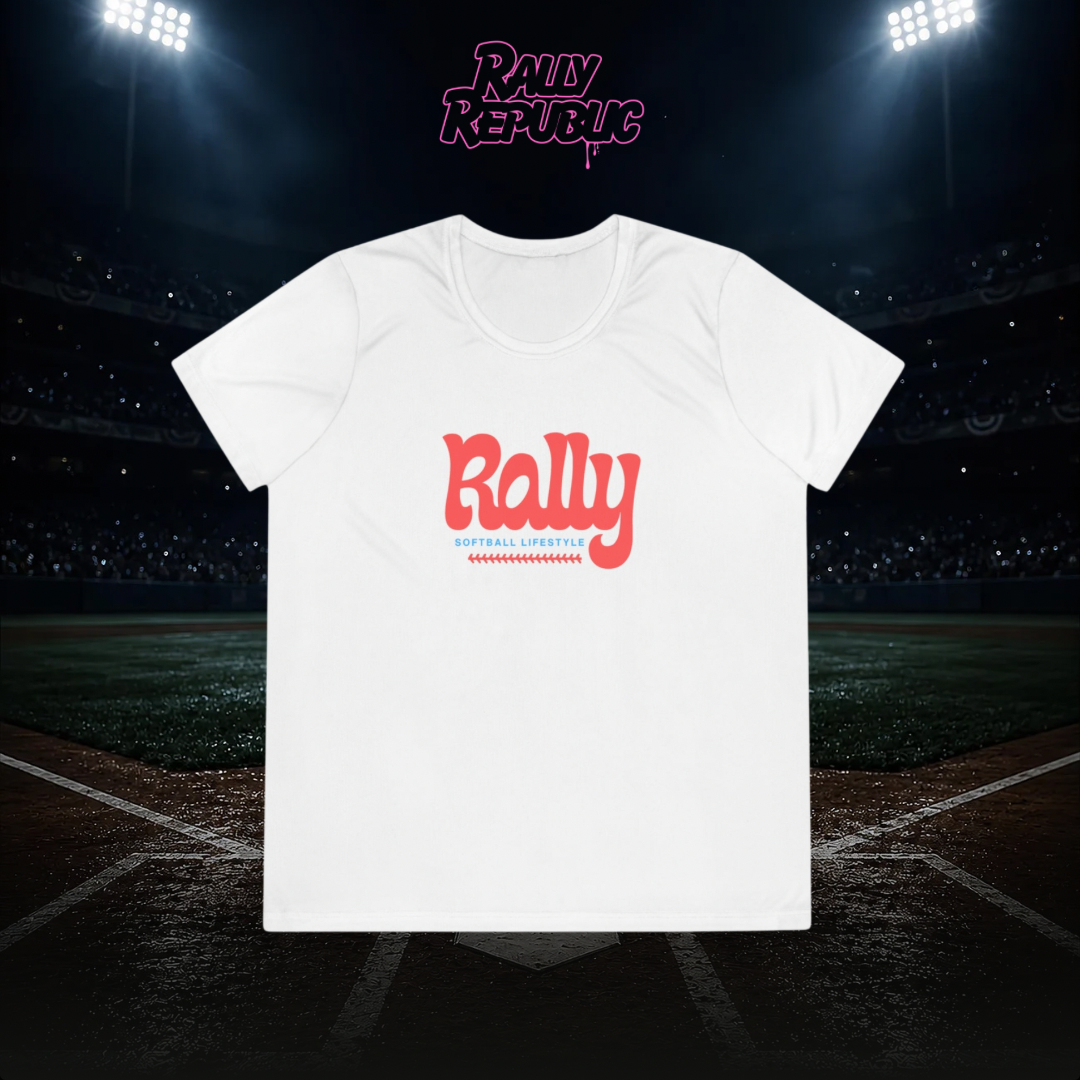 Rally Softball Lifestyle Women’s Athletic Tee