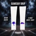 Gameday Drip White/Navy Men’s Hitter Sleeve — 2 Pack