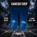 Gameday Drip Blue/Red Men’s Hitter Sleeve