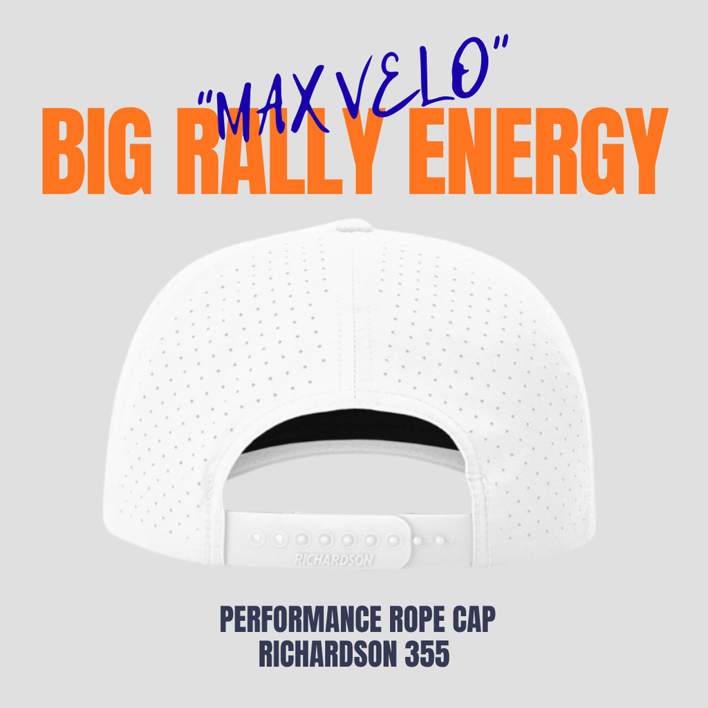 BIG Rally Energy “MAX VELO” Performance Rope Cap