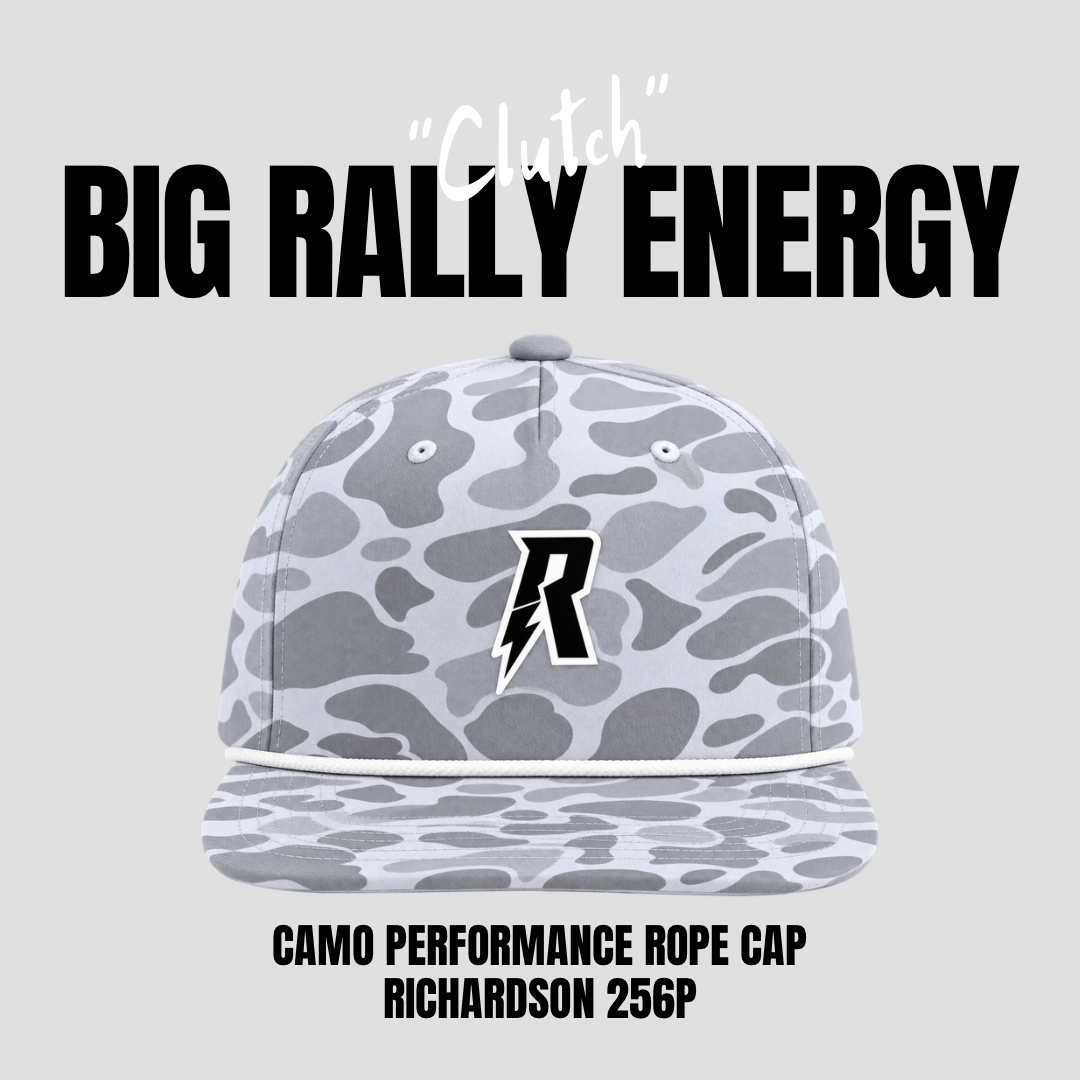 BIG Rally Energy “Clutch” Camo SnapBack Cap