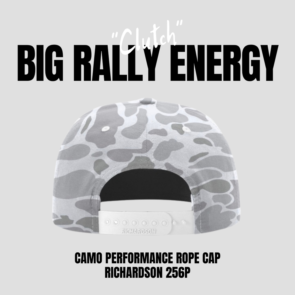 BIG Rally Energy “Clutch” Camo SnapBack Cap