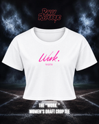 Work. Women's Performance Draft Crop Tee