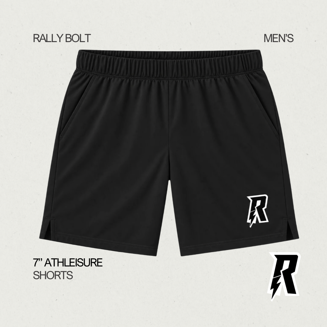 Rally Bolt Men’s 7” Athleisure Shorts