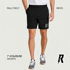 Rally Bolt Men’s 7” Athleisure Shorts