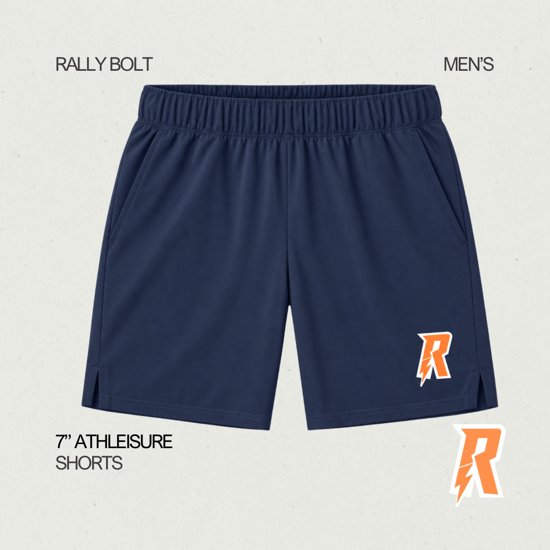 Rally Bolt Men’s 7” Athleisure Shorts