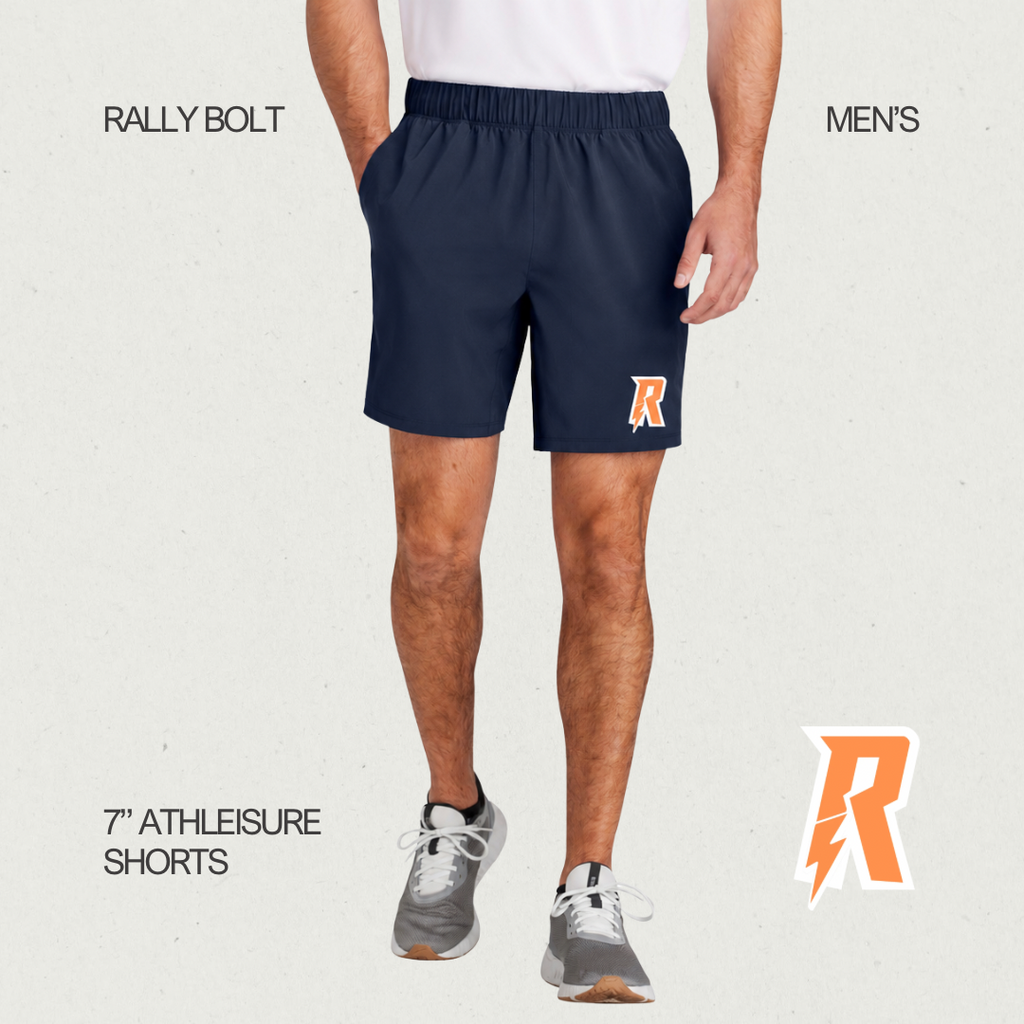 Rally Bolt Men’s 7” Athleisure Shorts