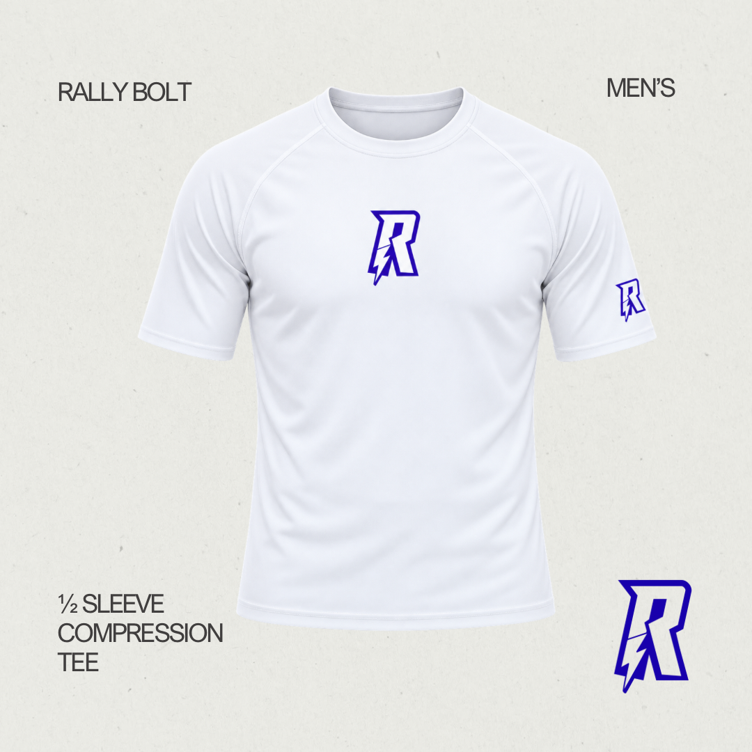 Rally Bolt Men’s 1/2-Sleeve Compression Tee