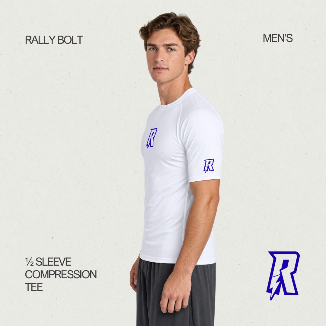 Rally Bolt Men’s 1/2-Sleeve Compression Tee