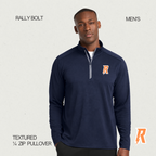 Rally Bolt Textured Men’s  1/4-Zip Pullover