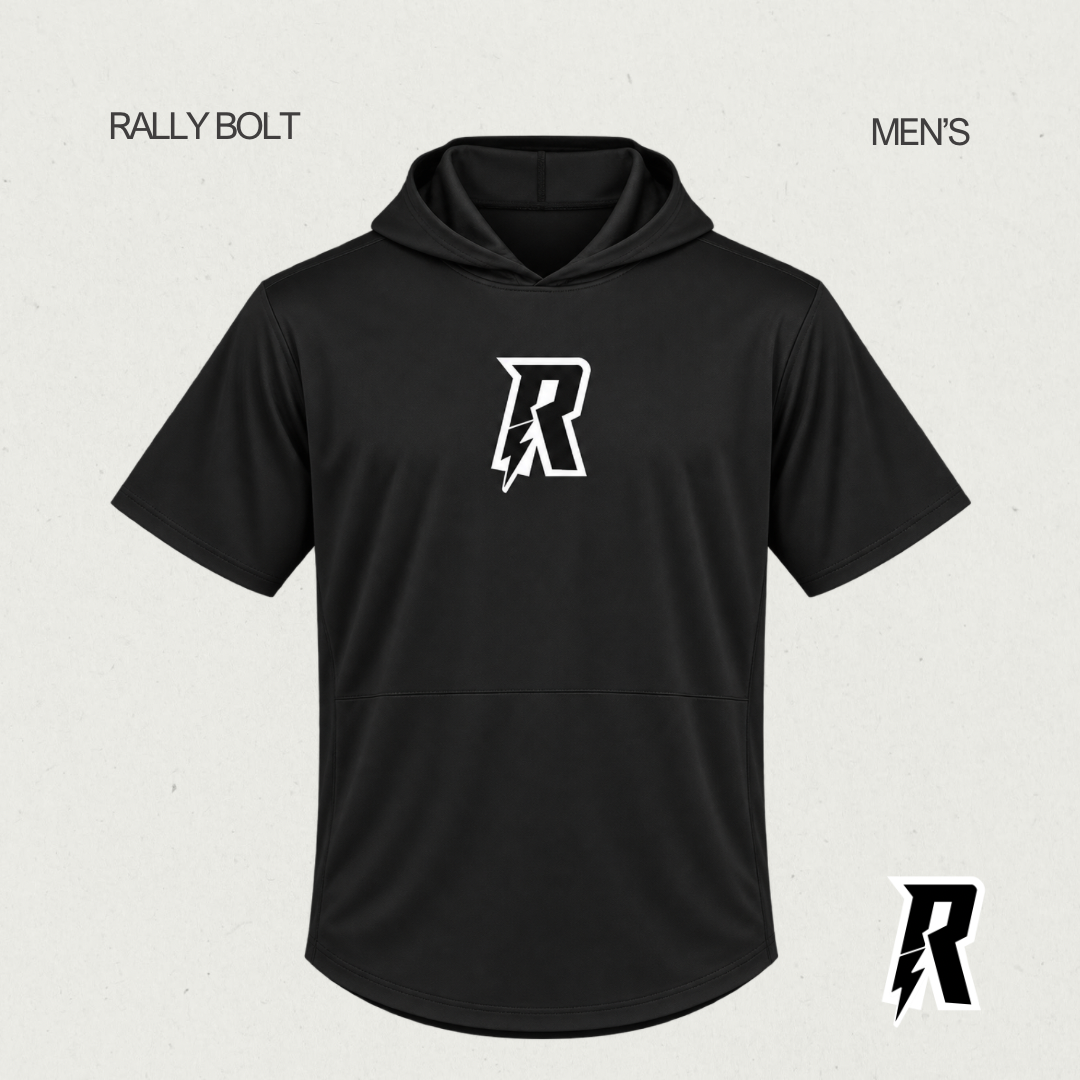 R-Bolt Men's Short Sleeve Performance Hoodie
